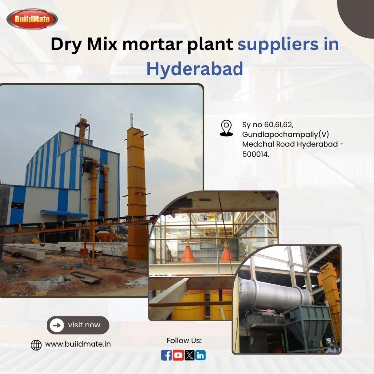 Dry Mix mortar plant suppliers in Hyderabad