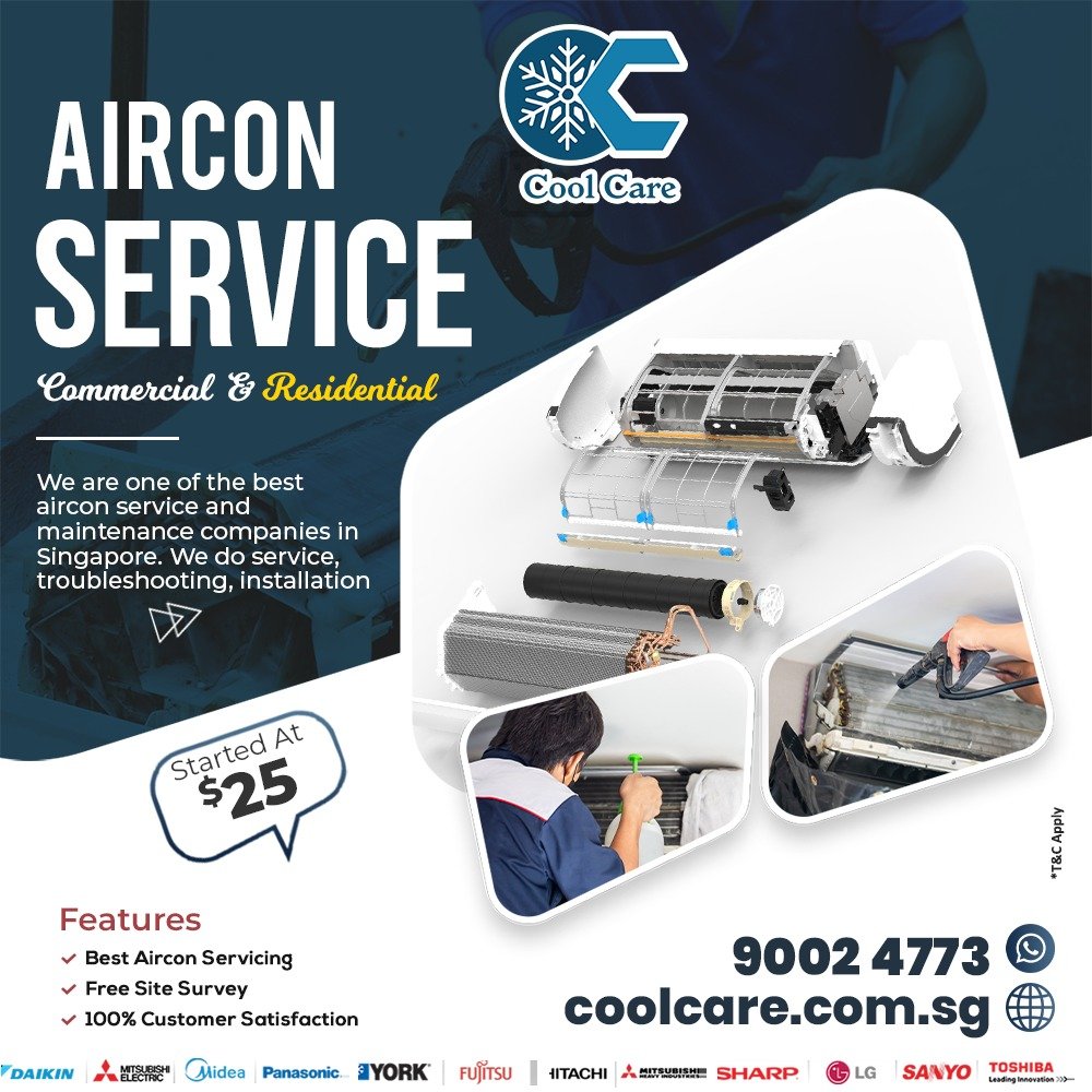 Aircon Service – Coolcare, Singapore