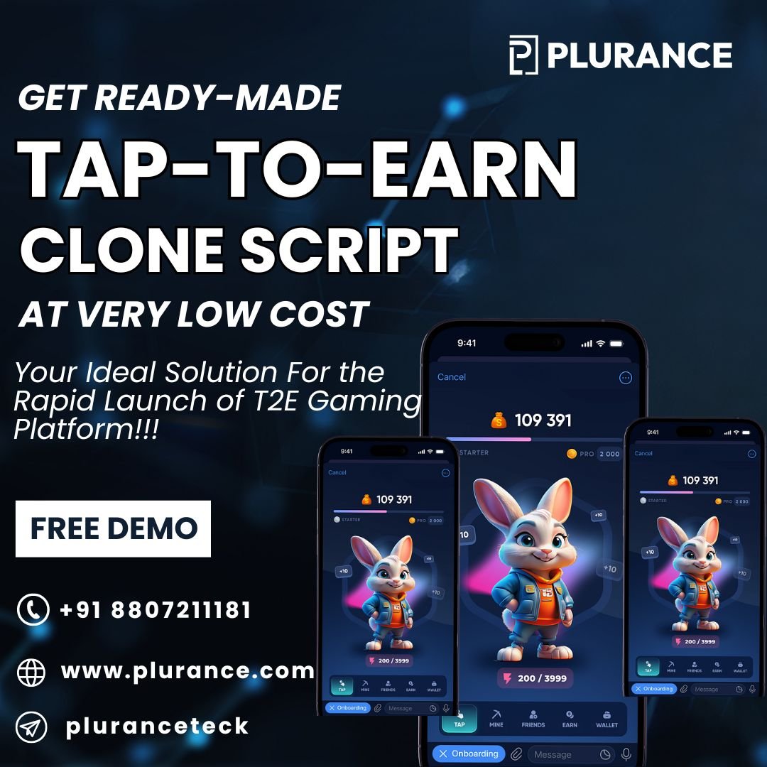 Tap-To-Earn Game Clone Script – Your Ideal Solution To Launch T2E Game Quickly