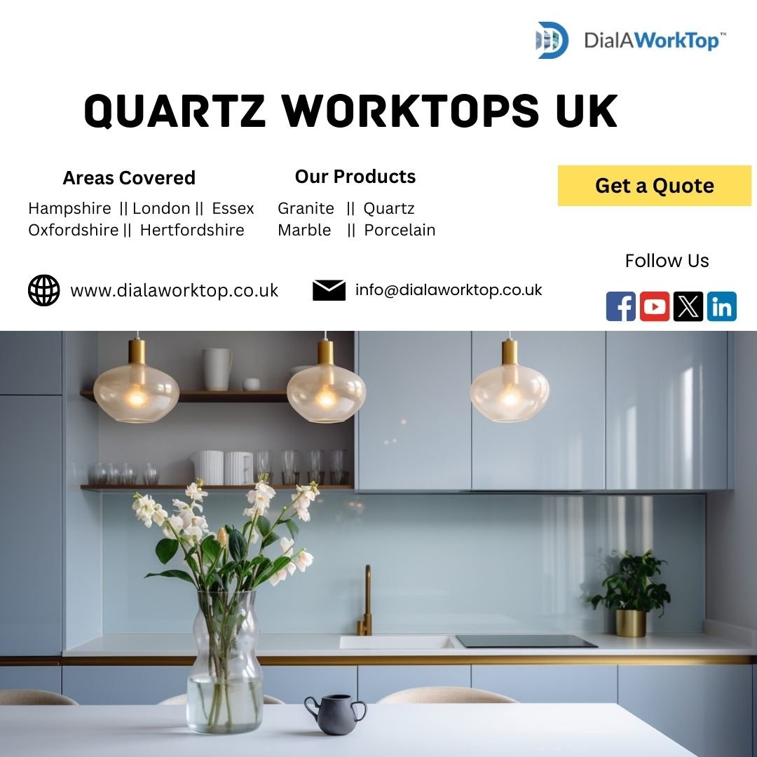 Quartz Worktops UK | DialAWorkTop