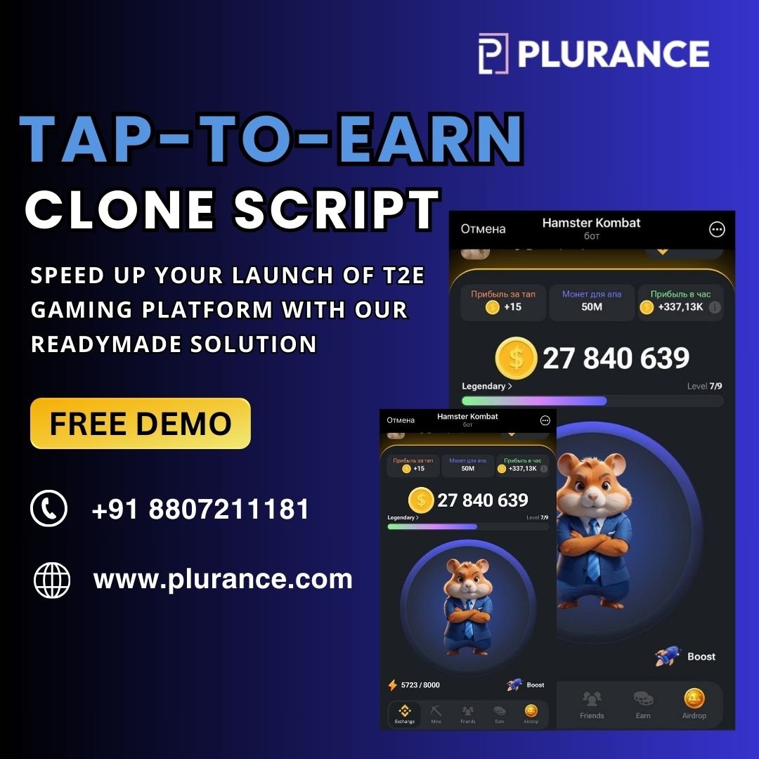 Utilize our tap to earn clone script to etablish your T2E platform