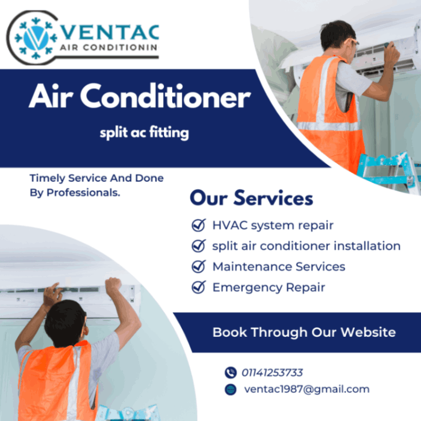 Grab the BEST VALUE split ac fitting oppurtunity by Ventac