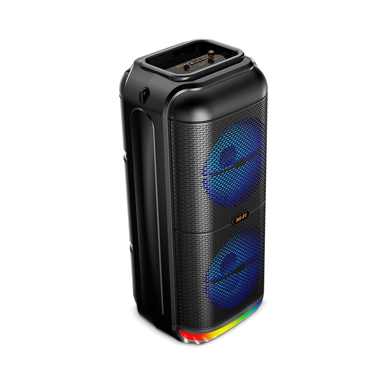 Best seller ZQS6227 dual 6.5 inch  portable party speaker with RGB light