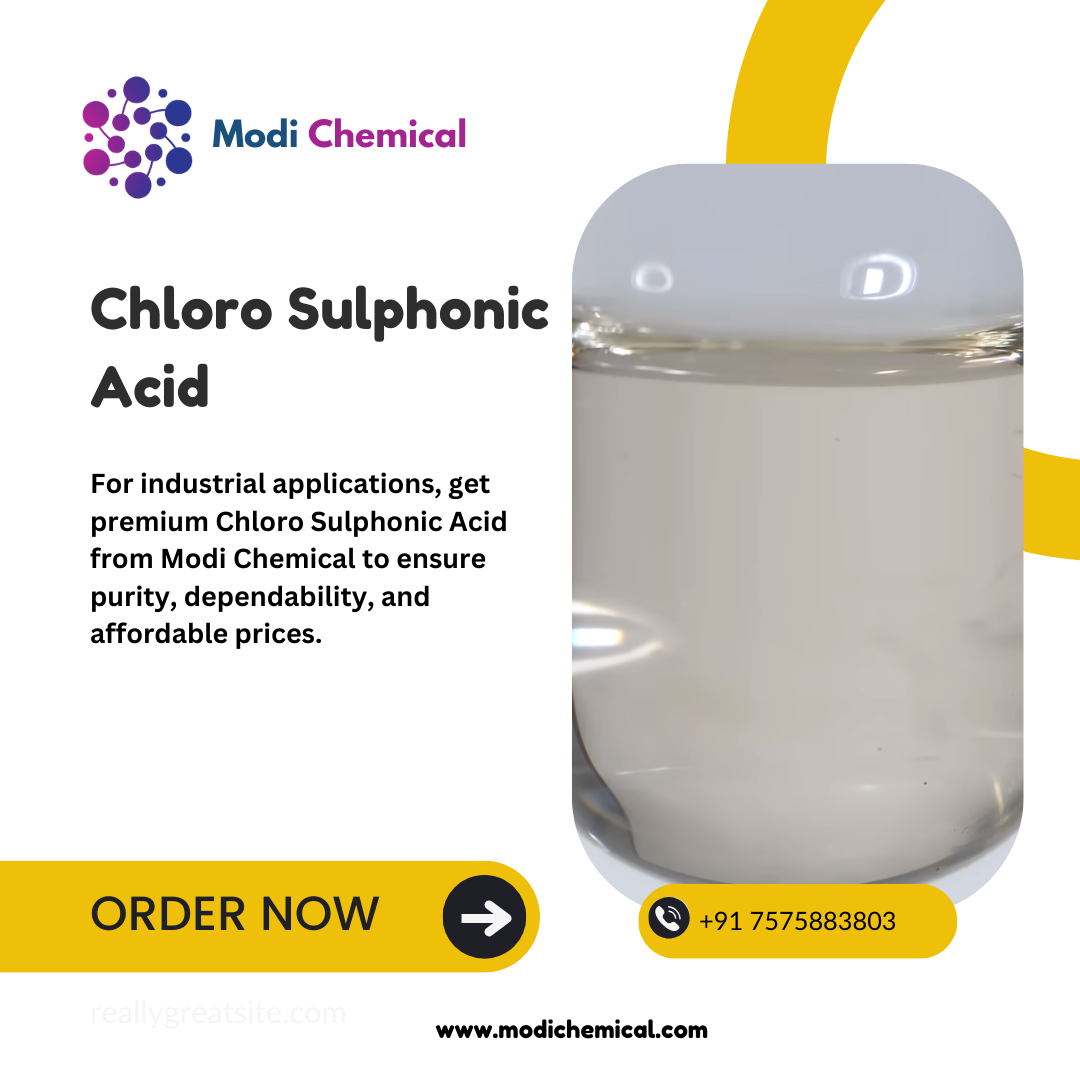 Top Chloro Sulphonic Acid Manufacturer in gujarat – Modi Chemical