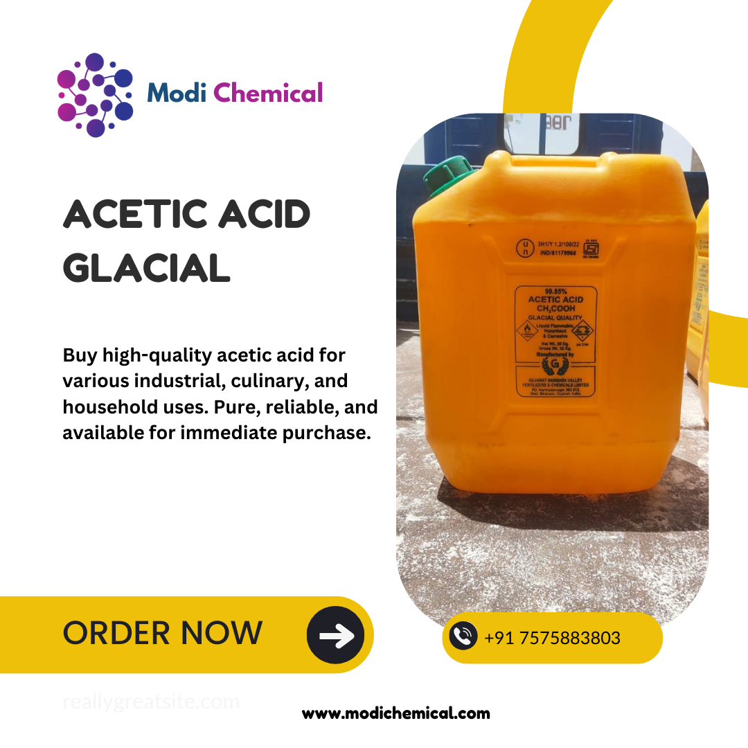 Leading Acetic Acid Glacial Manufacturer in India – Modi Chemical