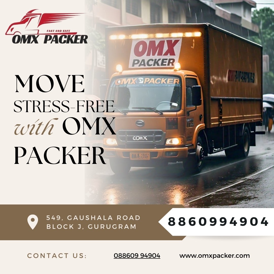 Best Packers And Movers In Sector 56, Gurgaon: OMX Packers and Movers