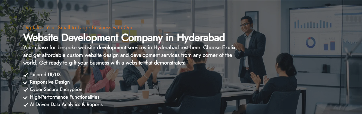 Leading Website Development Company in Hyderabad | Ezulix