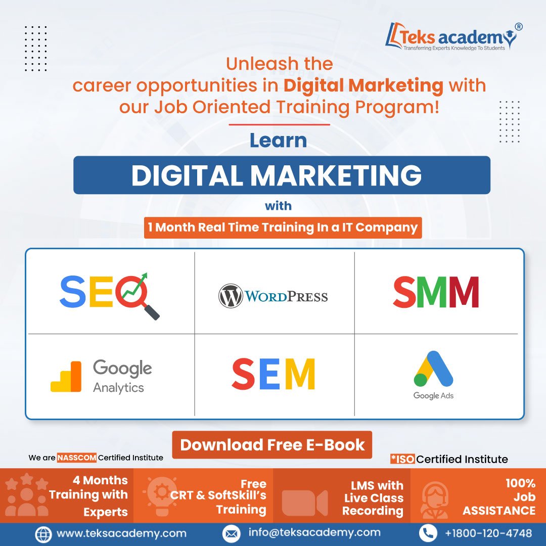 Best Digital Marketing Course In Hyderabad