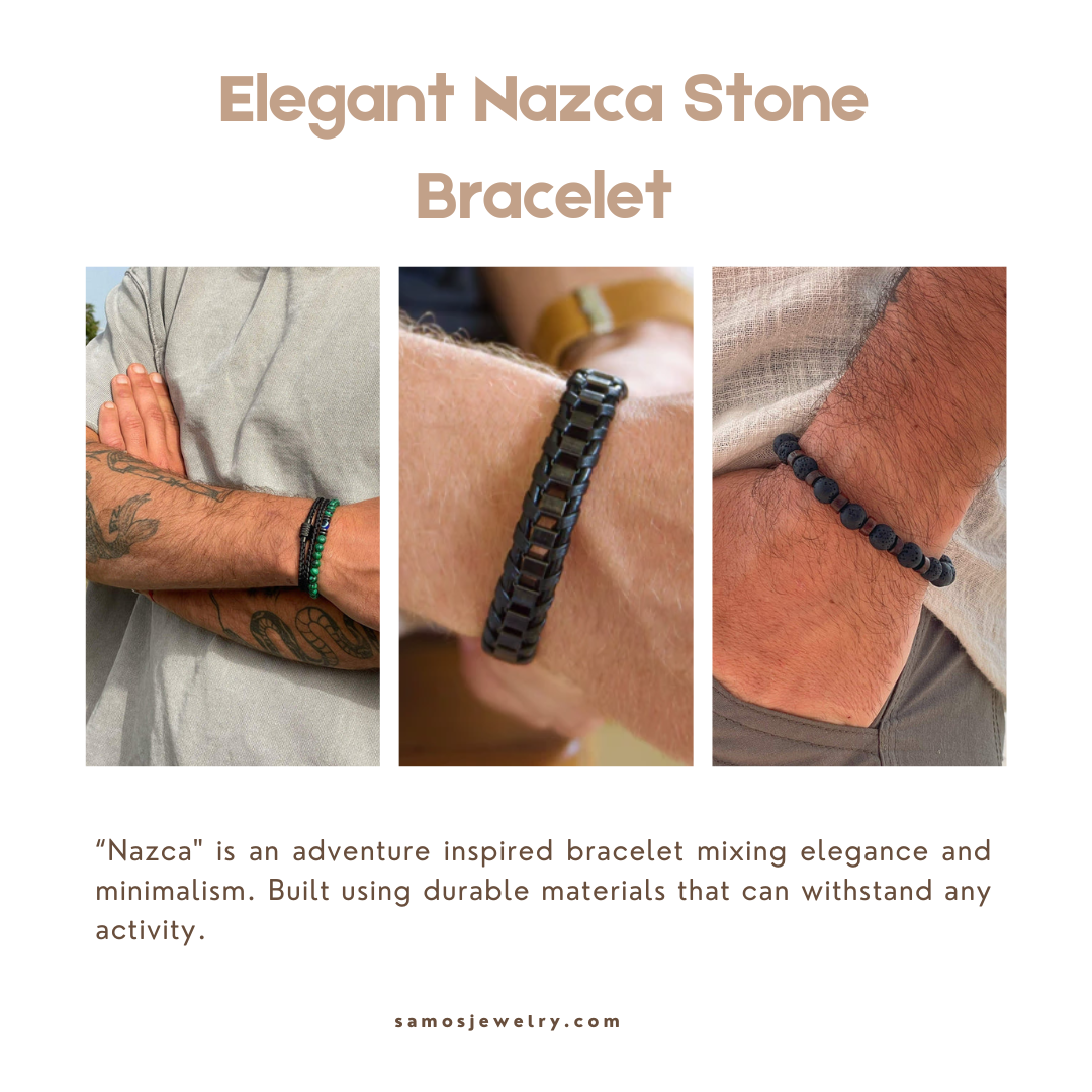 Elegant Nazca Stone Bracelet – Timeless Charm