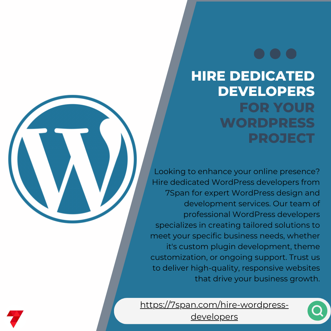 Hire Dedicated Developers for Your WordPress Project