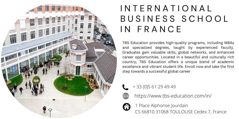 Join TBS Education | The Premier International Business School in France