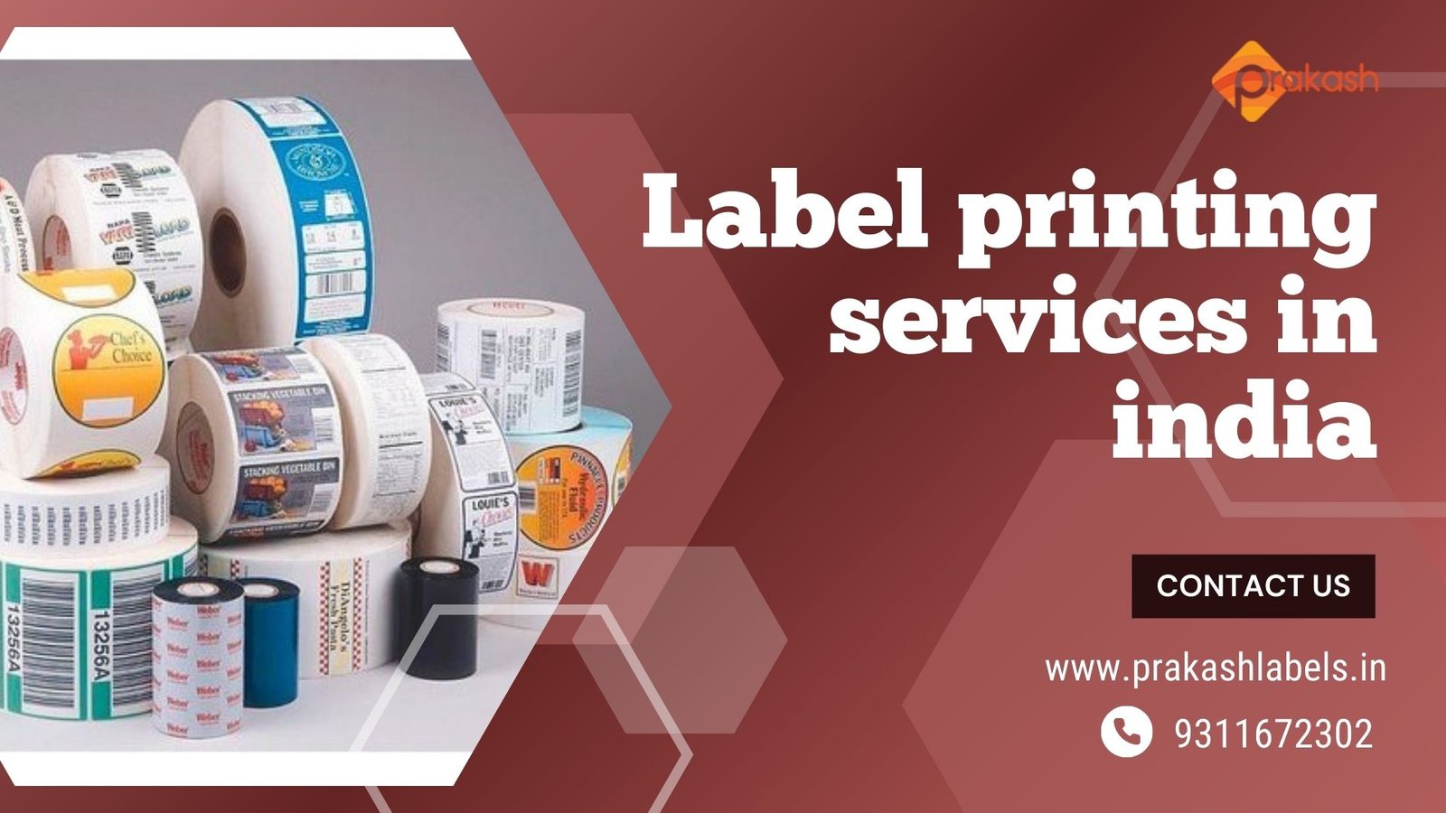 The Best Label Printing Services in India for Your Every Need
