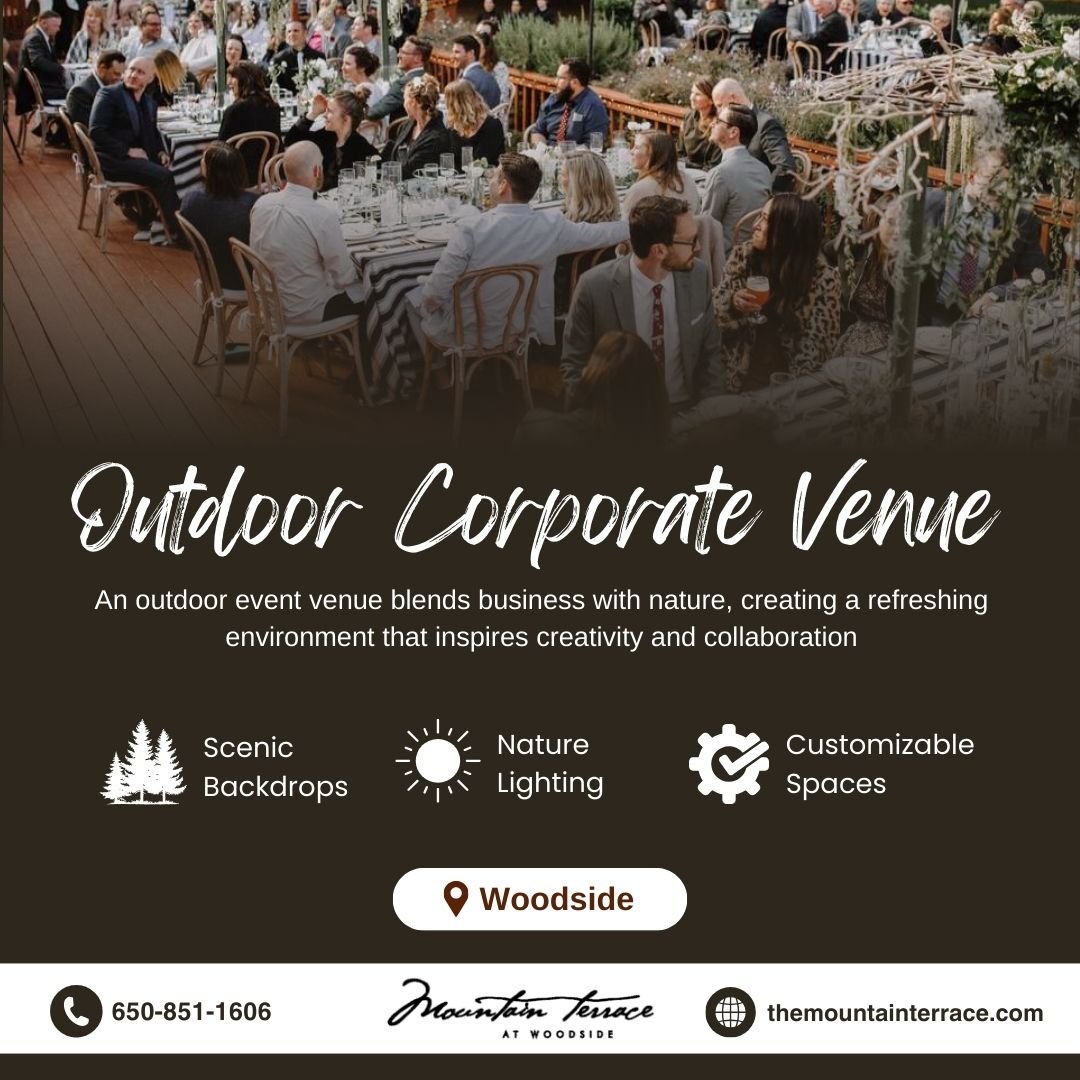 Outdoor Venue for Corporate Events in the Bay Area