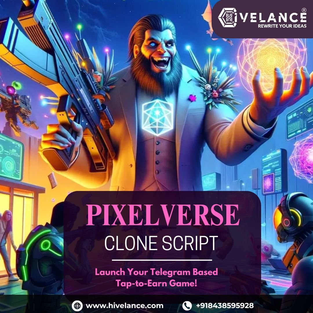 Pixelverse Clone Script: Start Your Telegram-Based Tap-to-Earn Game Today!
