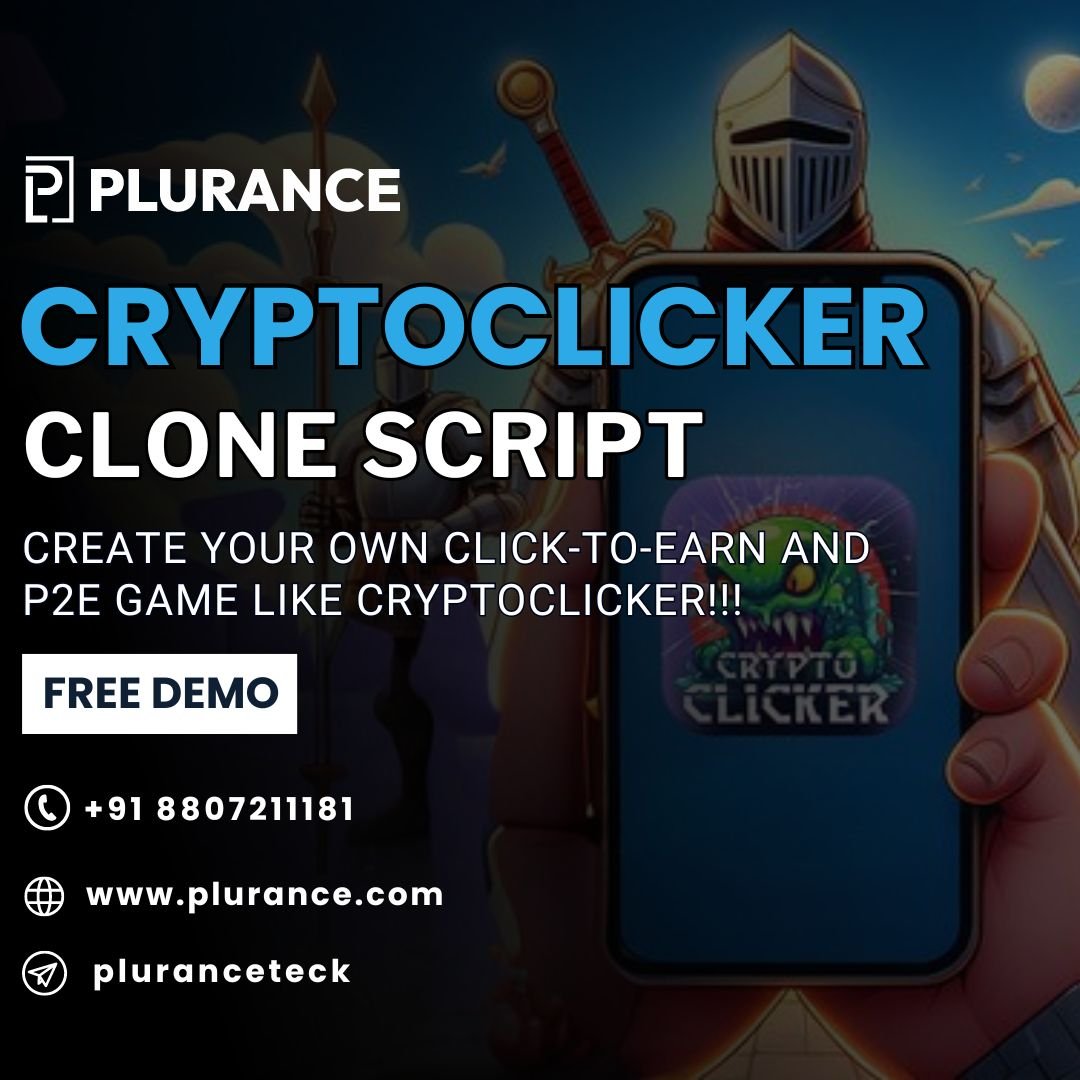 Create Your Own Click to Earn Crypto Game Like CryptoClicker