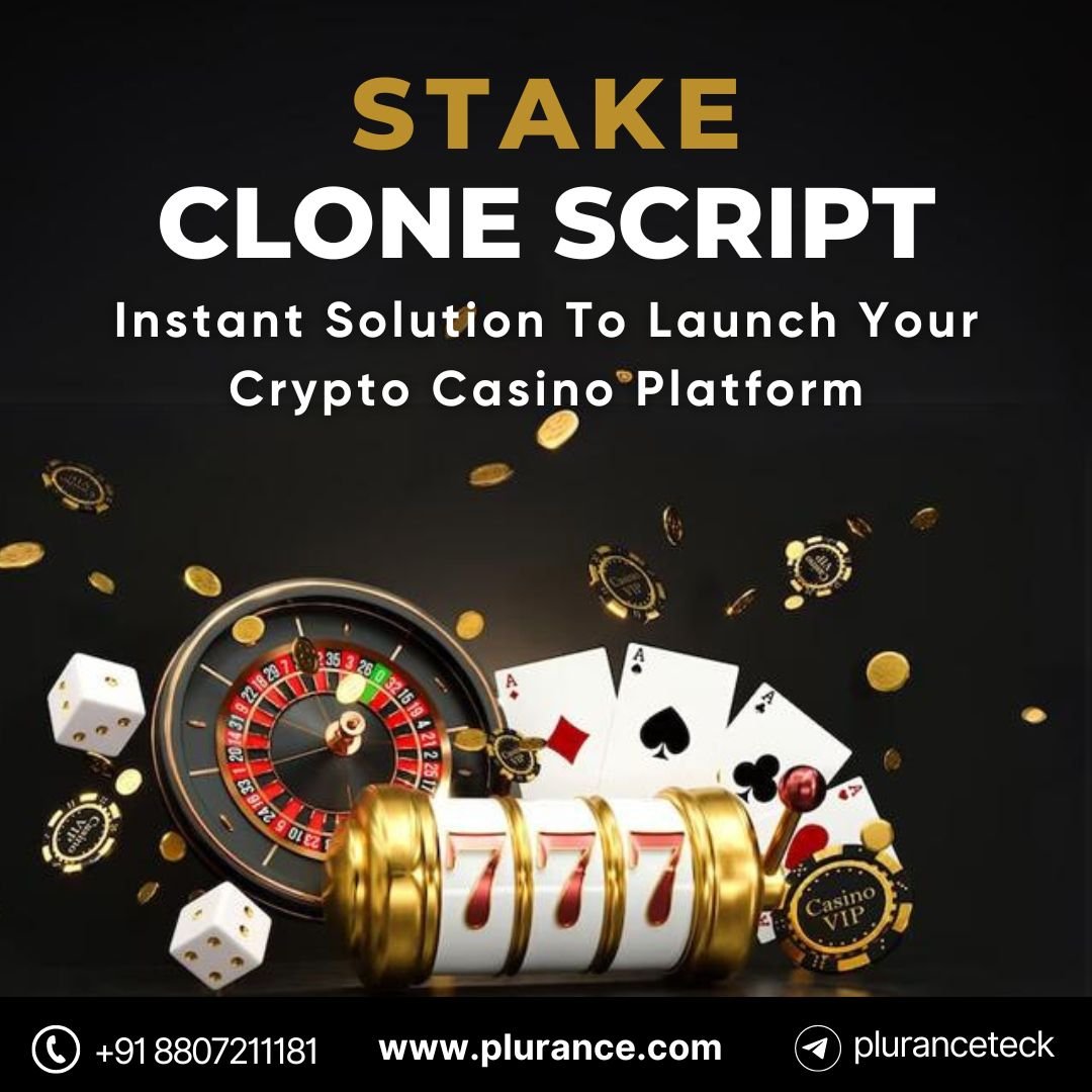 Stake clone script for building your high ROI crypto casino platform