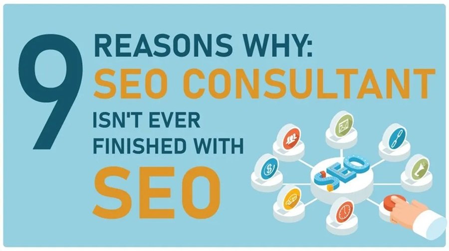 "9 Reasons Why: SEO Consultant Isn’t Ever Finished With SEO "