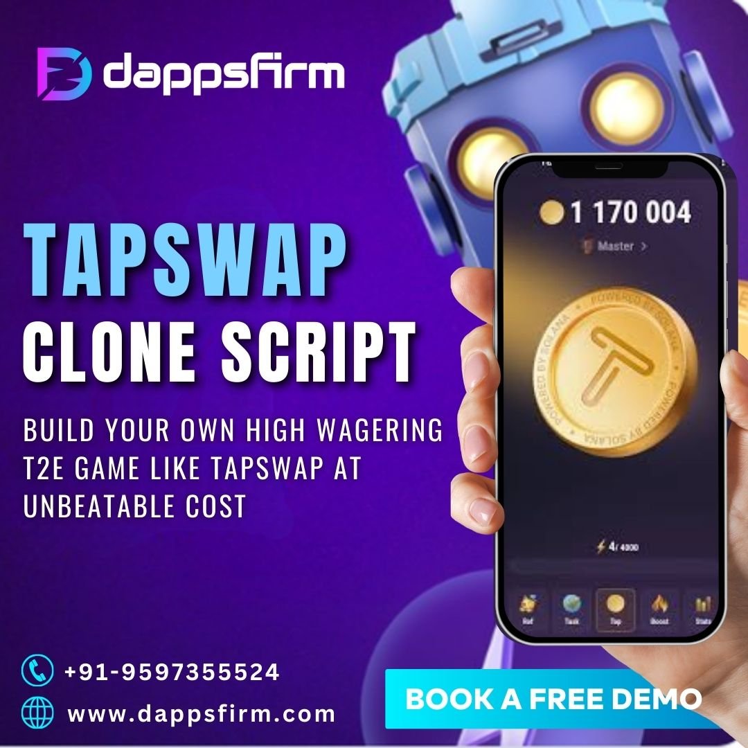 TapSwap Clone Script: Efficient and Economical Tap-to-Earn Game Launch