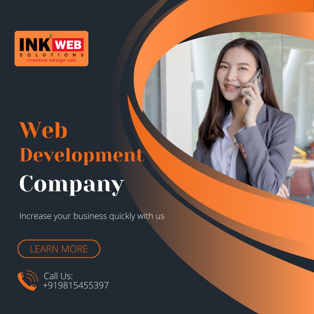 Elevate Your Online Presence with Ink Web Solutions' Professional Website Web Designing Company in Mohali