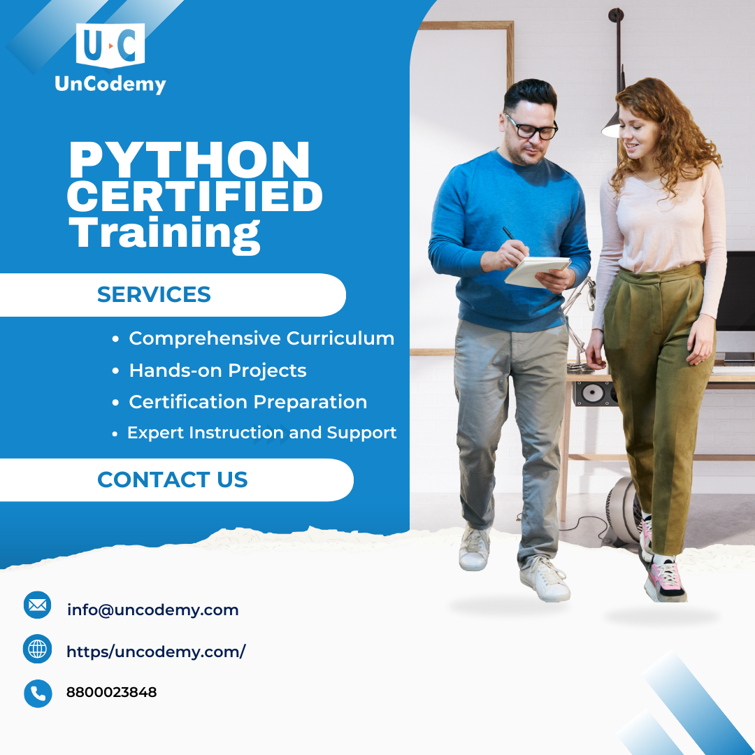 Kickstart Your Career: Python Certified Training with Uncodemy