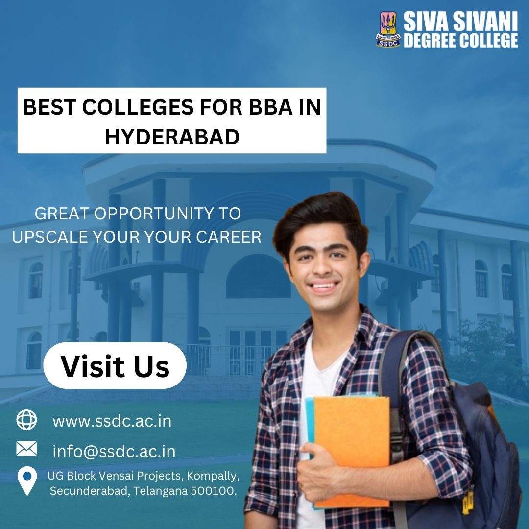 Best colleges for BBA in Hyderabad