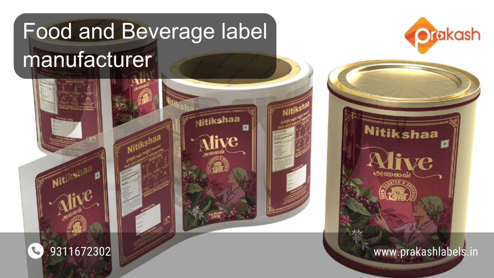 Top Food and Beverage Label Manufacturer: Quality Labels for Your Products