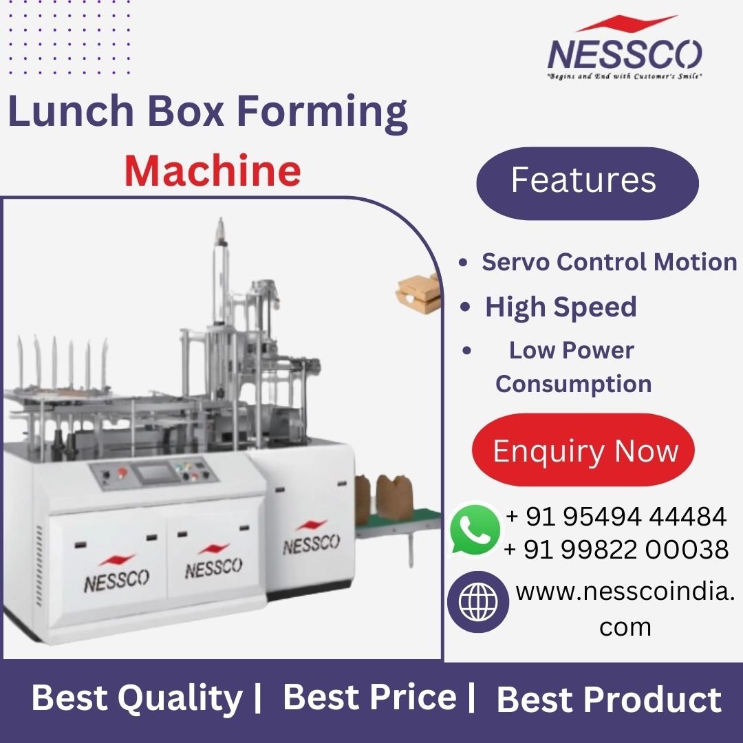 Advanced Automation in Lunch Box Forming Machine