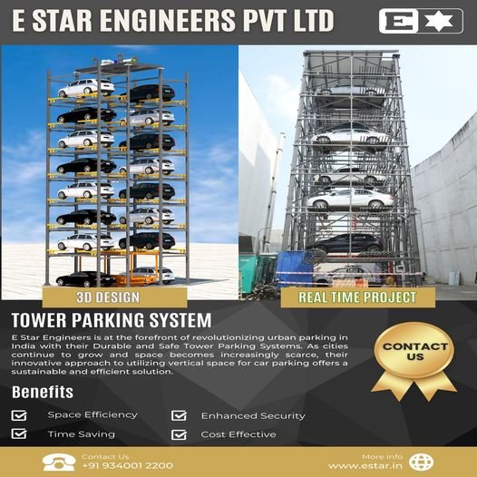 Tower Parking Systems: Future of Parking Space Maximization – E Star