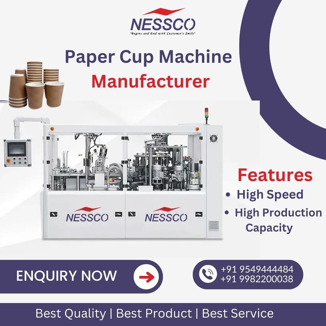 Nessco Paper Cup Machines Manufacturer In Brazil