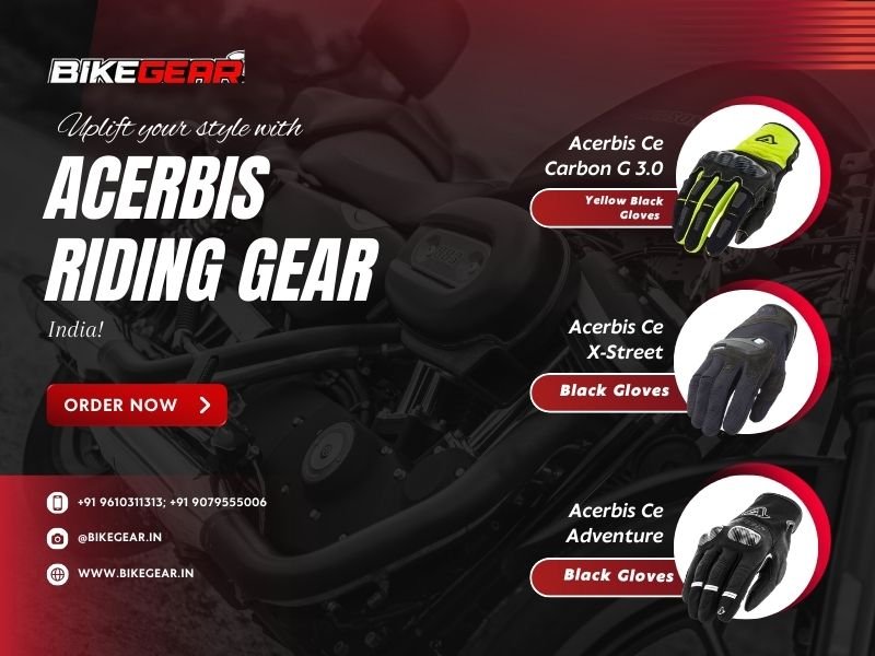 Uplift your style with Acerbis riding gear India!