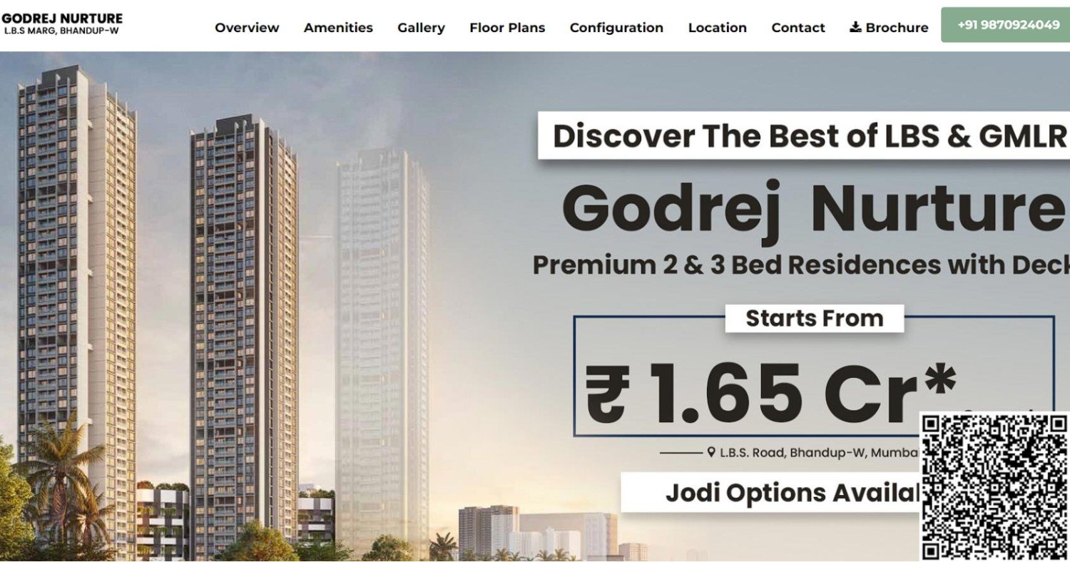 Godrej Nurture Bhandup West – New Launch Luxury Homes In Mumbai