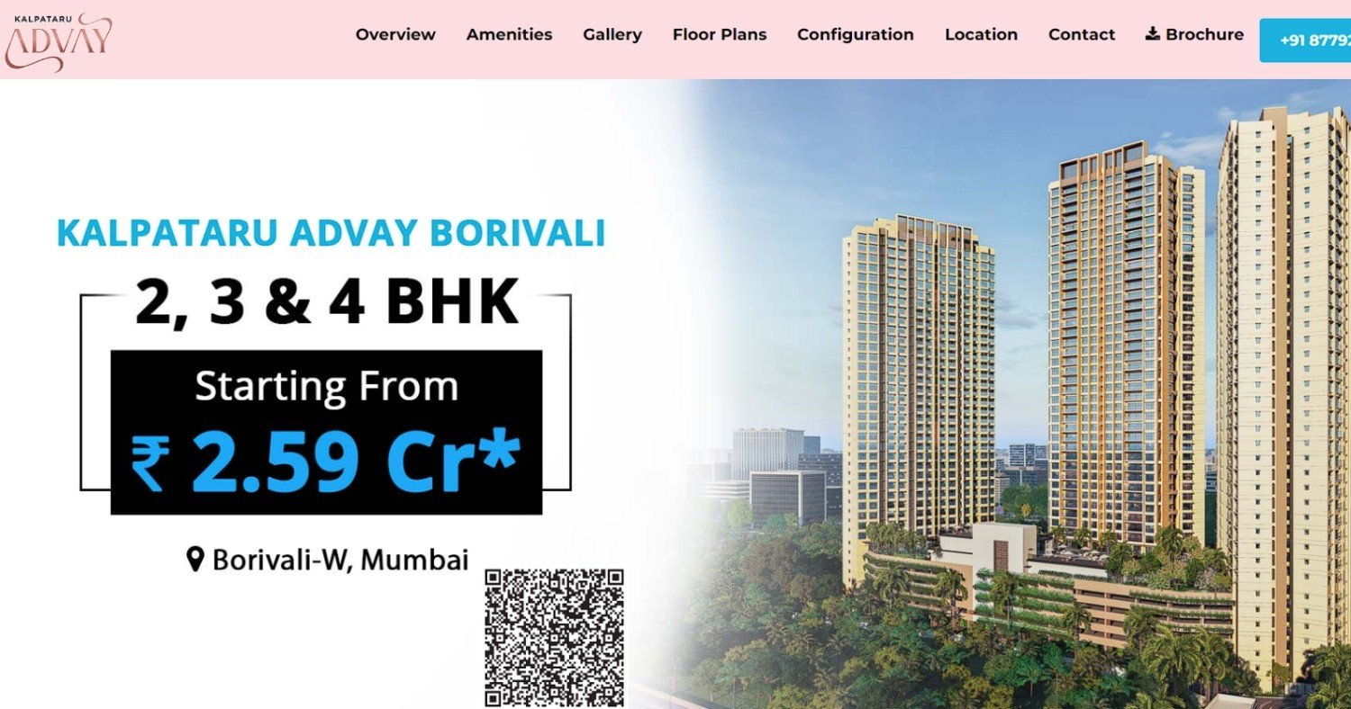 Kalpataru Advay Borivali West – New Launch Project Mumbai