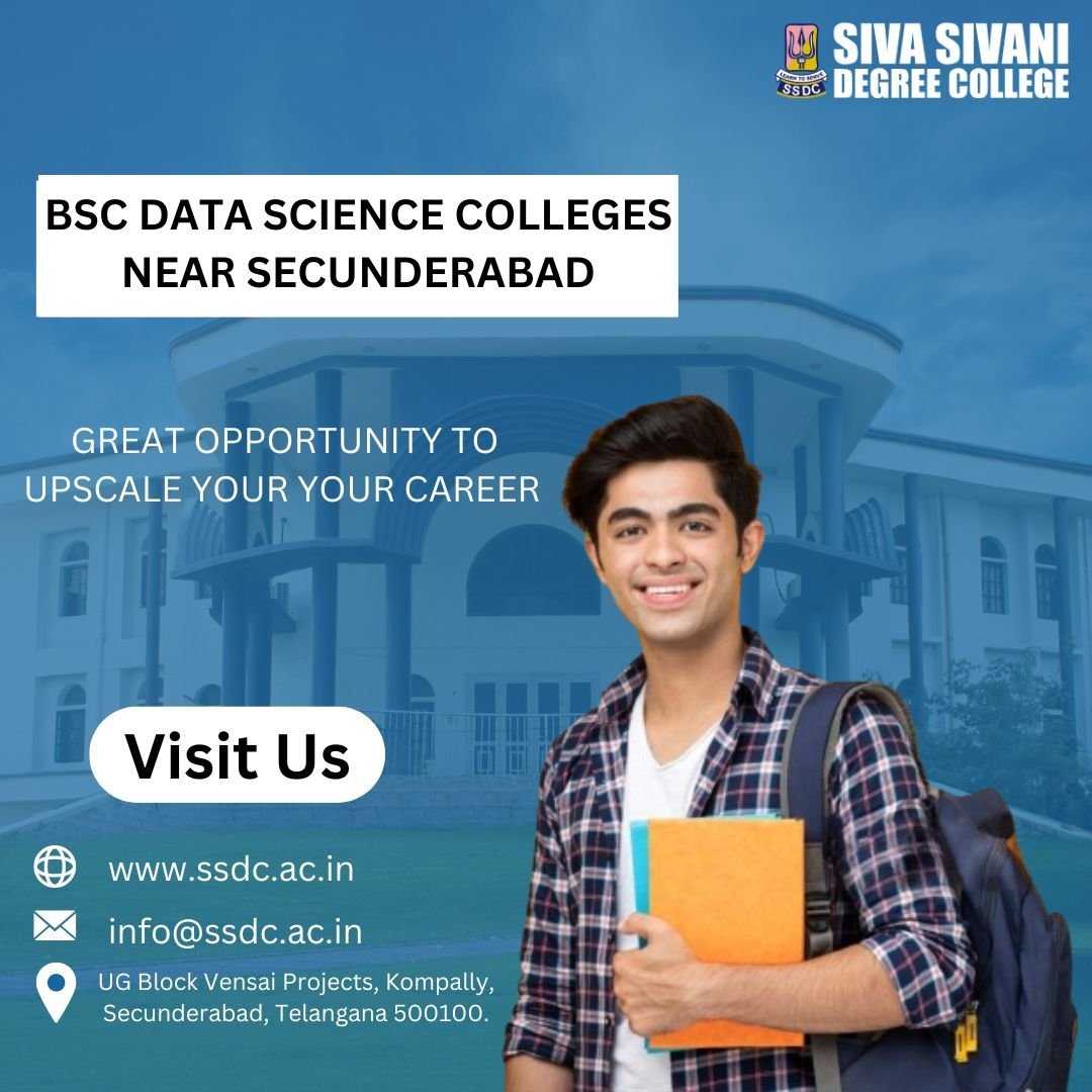 BSc data science colleges near Secunderabad