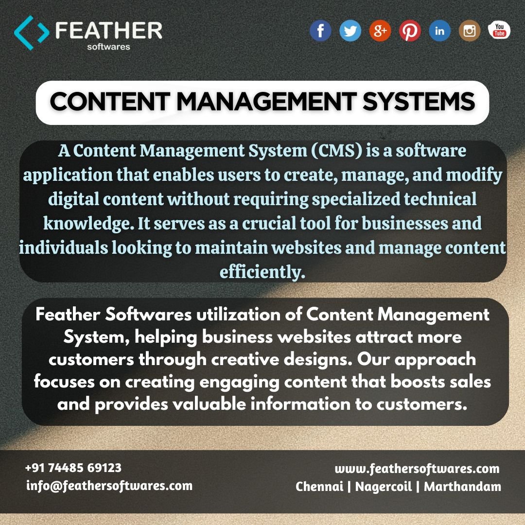 Content Management Systems | Software Company In Marthandam