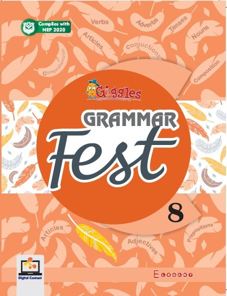 “Grammar Fest” English Grammar Books Series Class 1 to 8