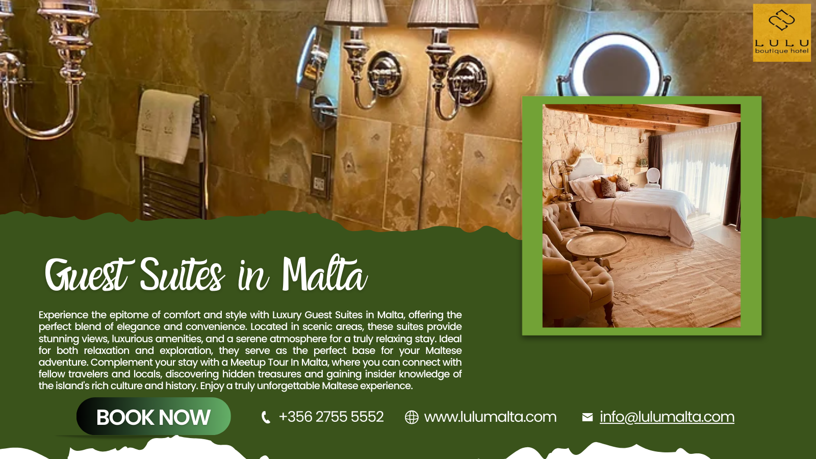 Guest Suites in Malta