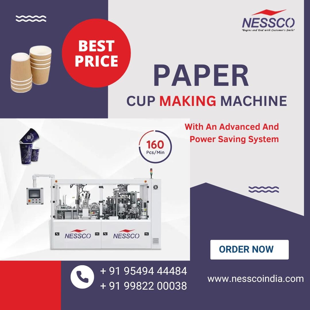 Nessco Advance Paper Cup Making Machine