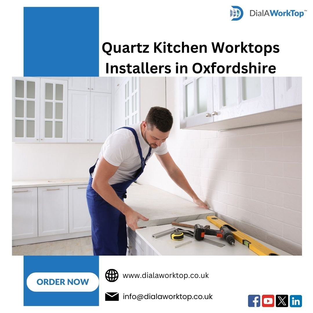 Quartz Kitchen Worktops Installers in Oxfordshire