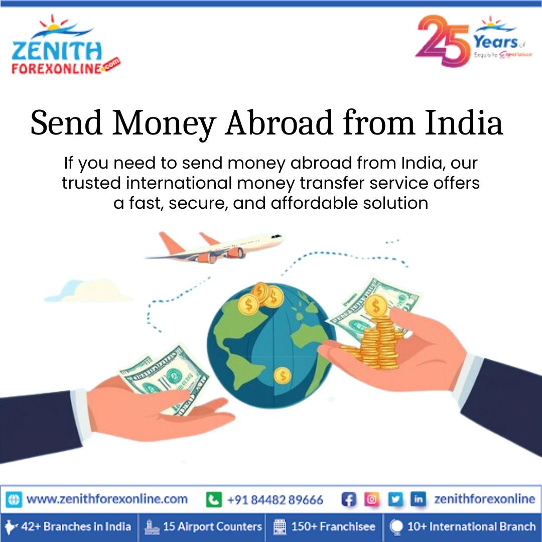 Send Money Abroad from India | International Money Transfer Service