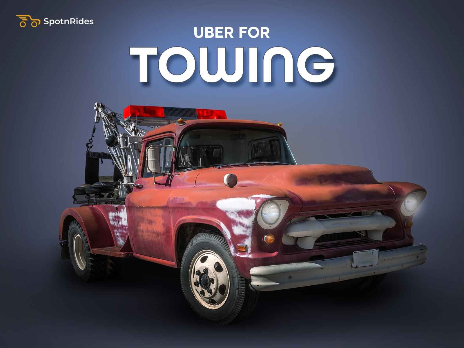 Uber For Tow Truck App Development – SpotnRides