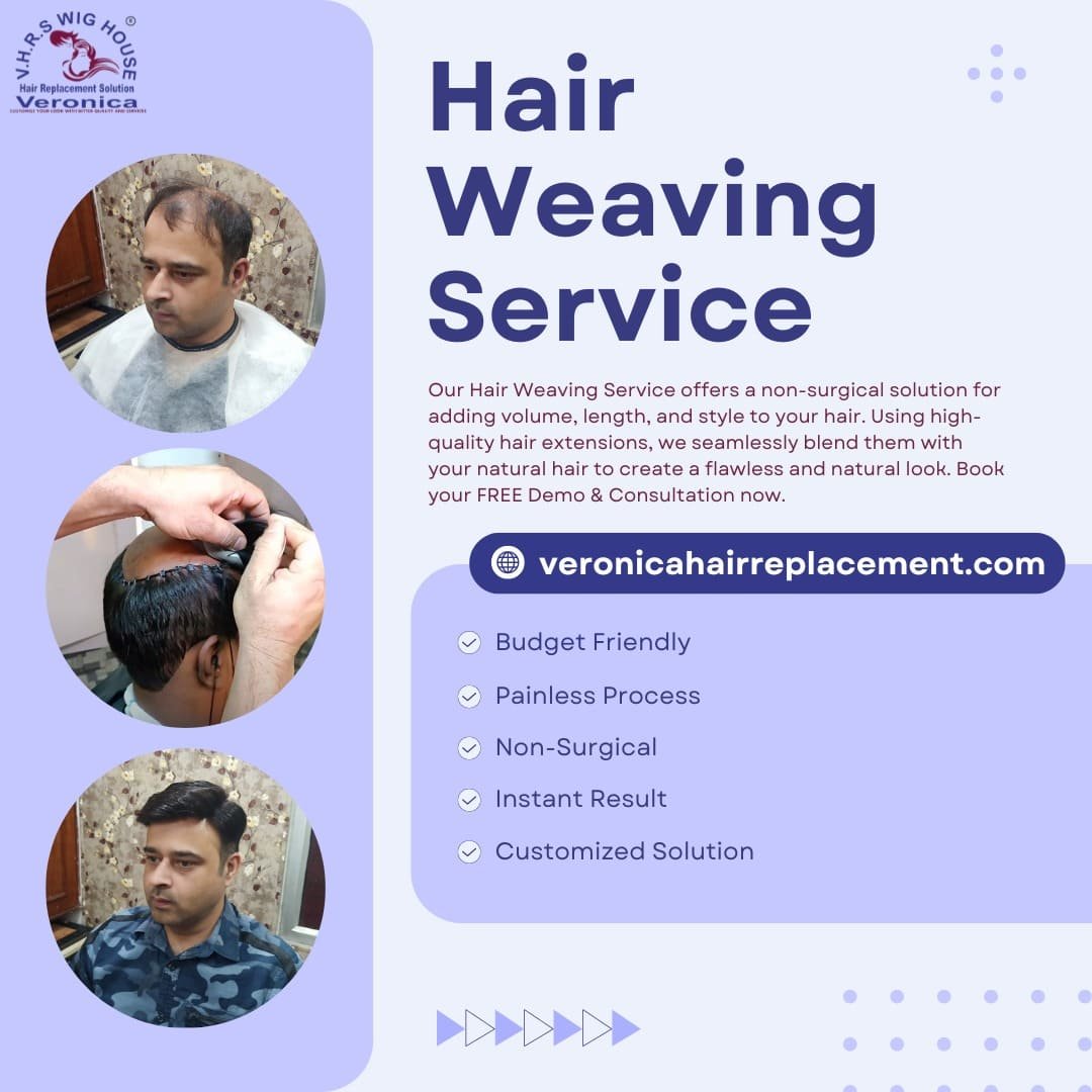 Find Professional Hair Weaving Wig Shop in Delhi | Expert Services Available