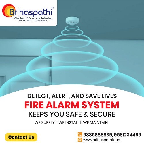 Get the Best Fire Alarm system for maximum safety in Andhra Pradesh to safeguard lives and Property – Brihaspathi Technologies