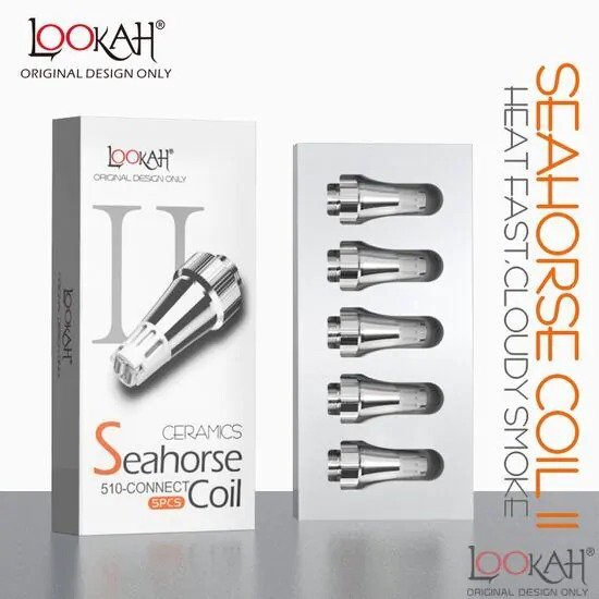 Lookah Seahorse Quartz Coil V 510 Connect | 5 PC /Pack