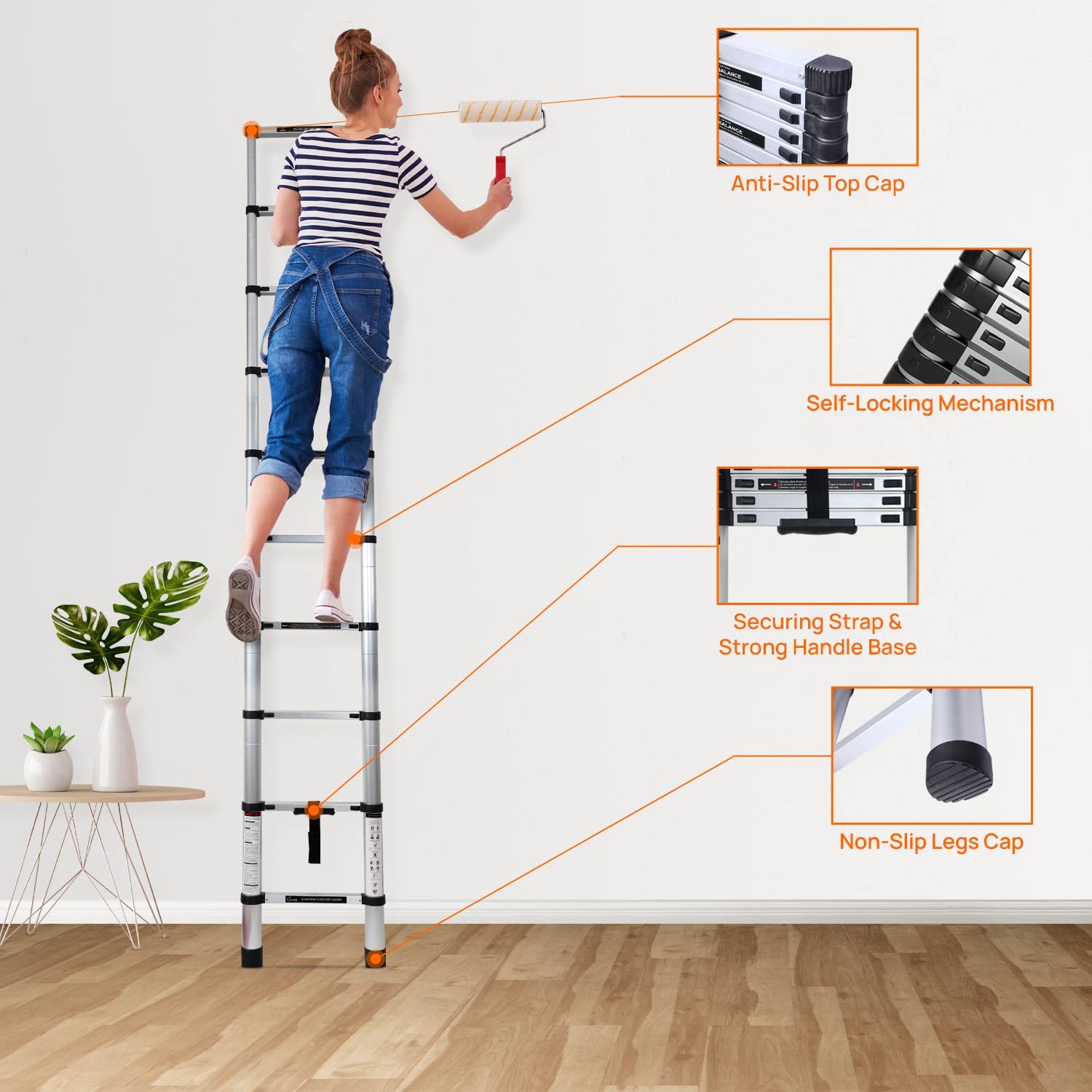 Versatile Telescopic Ladders from Corvids India: Your Ultimate Climbing Solution