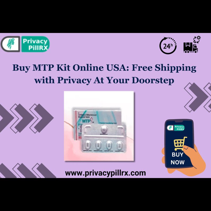 Buy MTP Kit Online USA: Free Shipping with Privacy At Your Doorstep