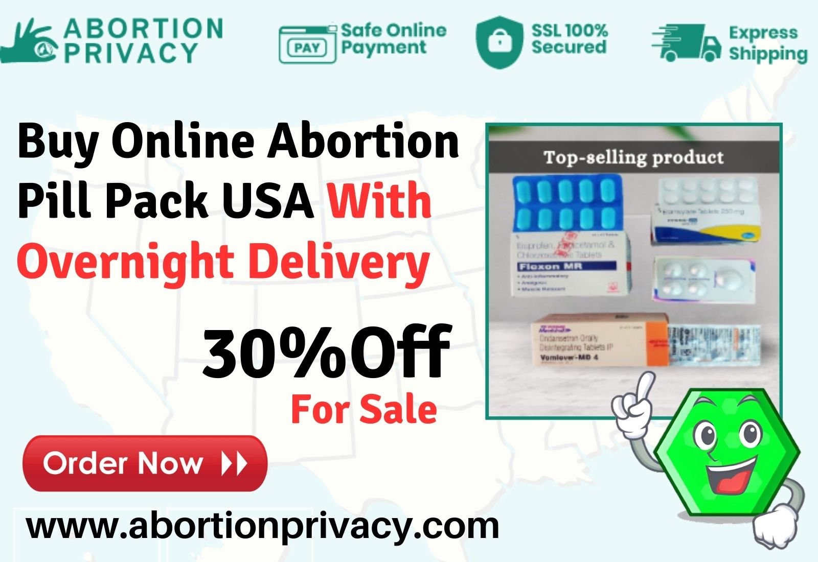 Buy Online Abortion Pill Pack USA With Overnight Delivery