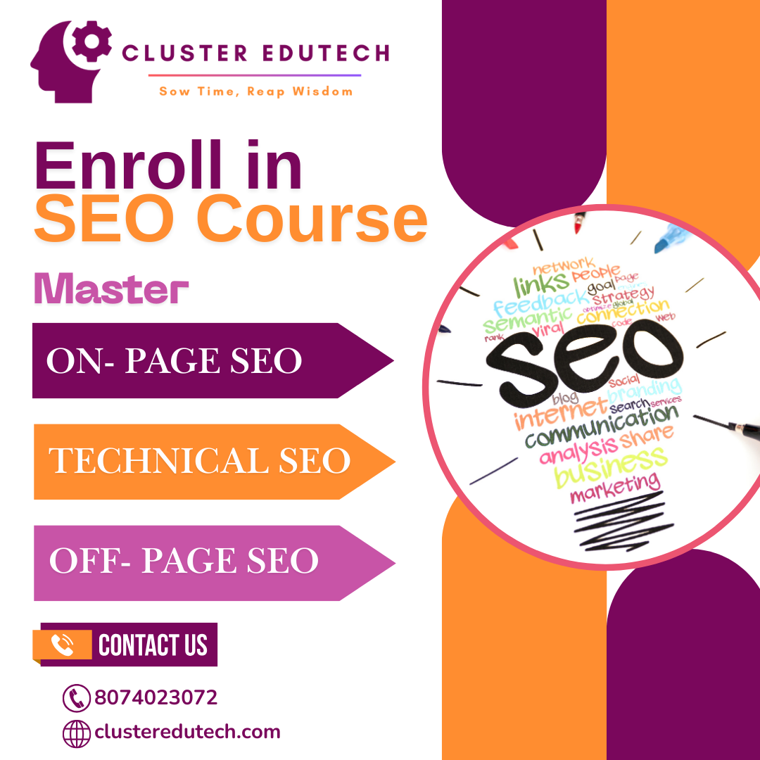 Cluster Edutech | Online SEO Course | SEO Course