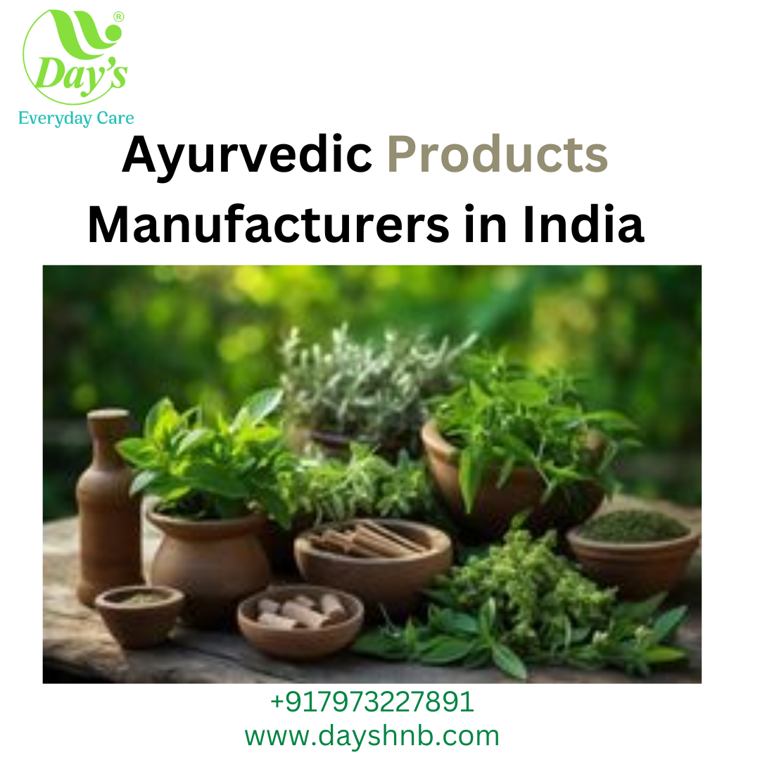 Ayurvedic Products Manufacturers in India