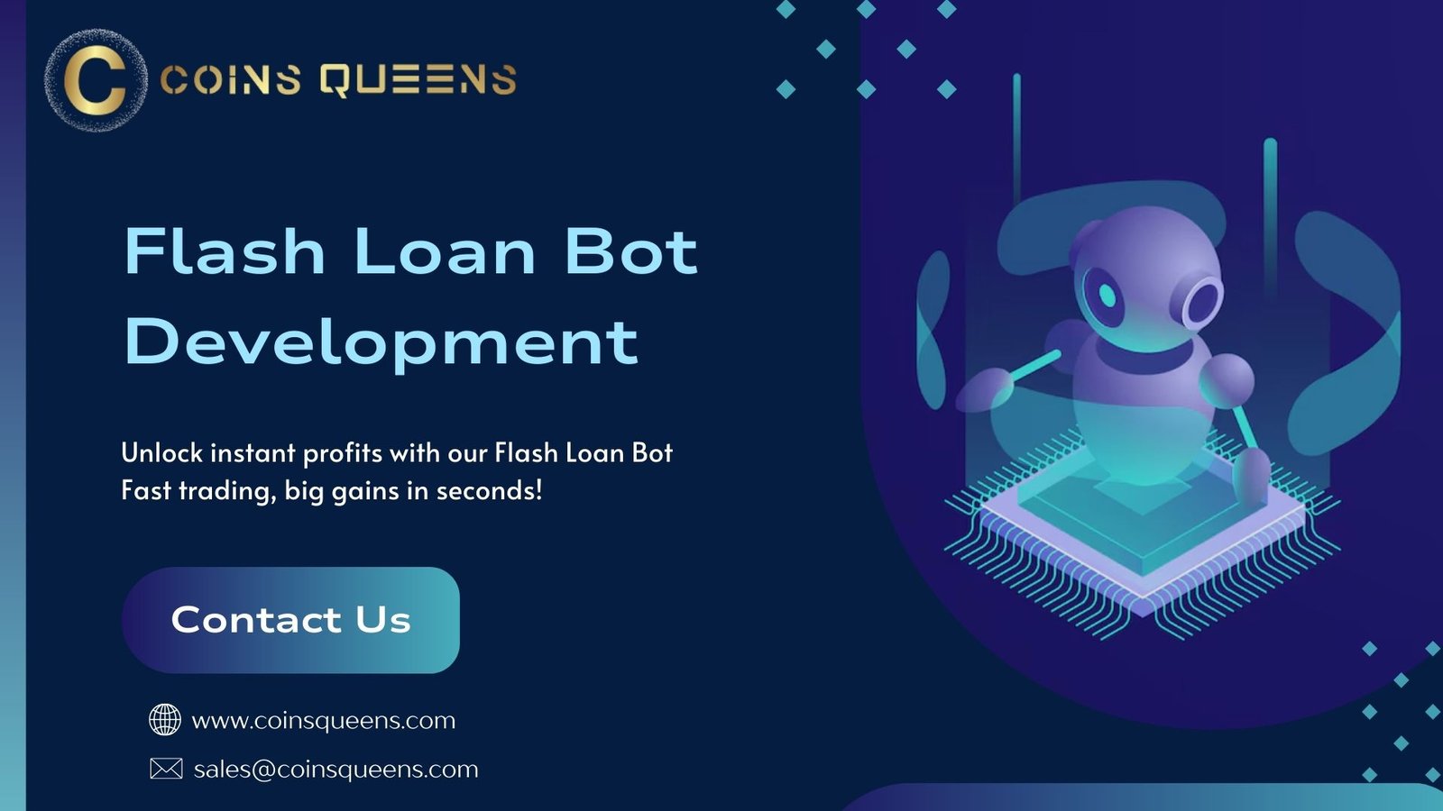 Flash Loan Bot Development | CoinsQueens