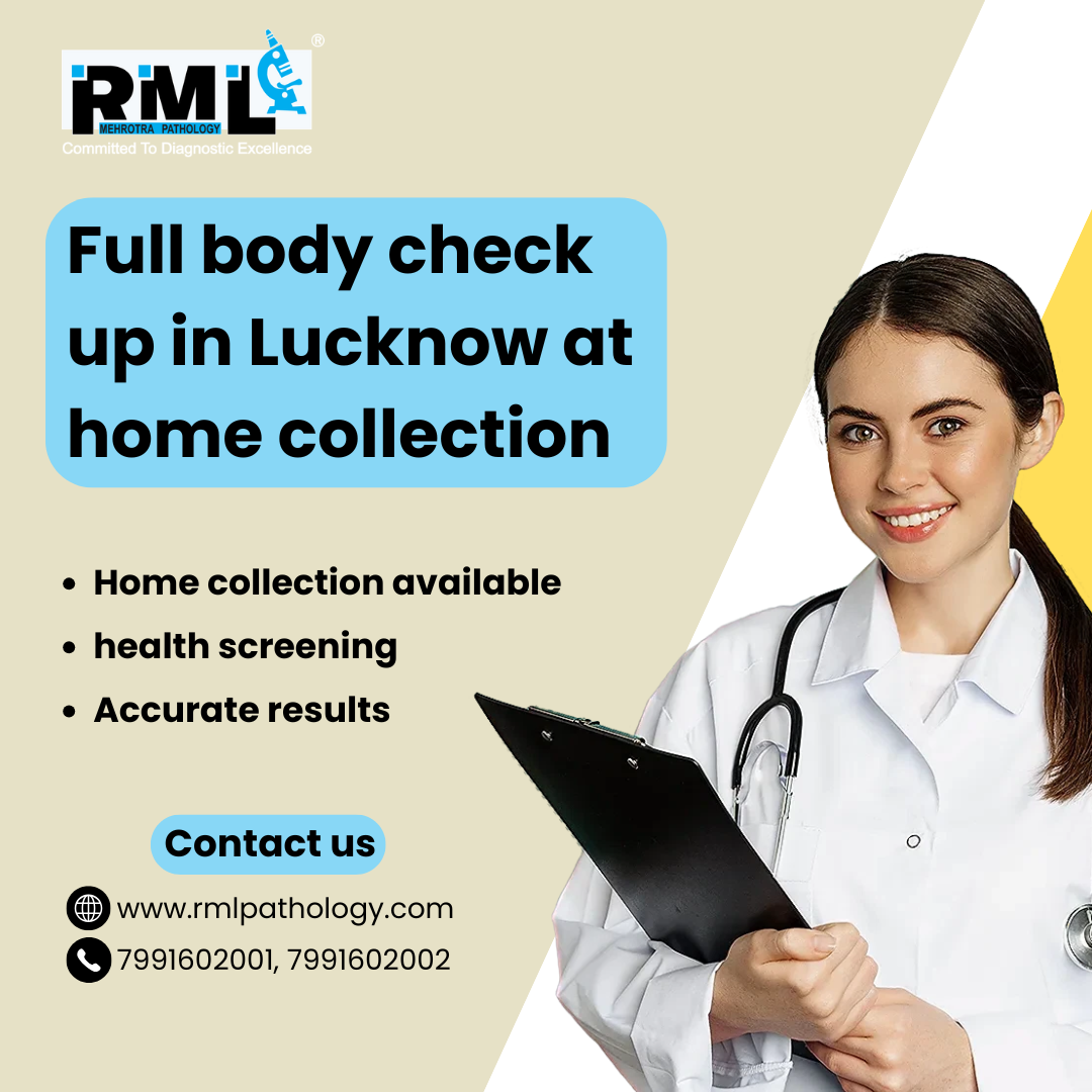 Full body check up in Lucknow at home collection